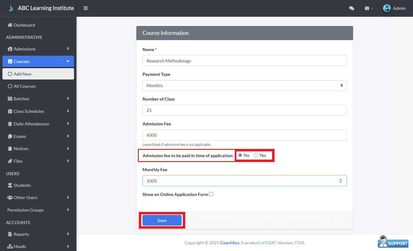 পেমেন্ট টাইপ
